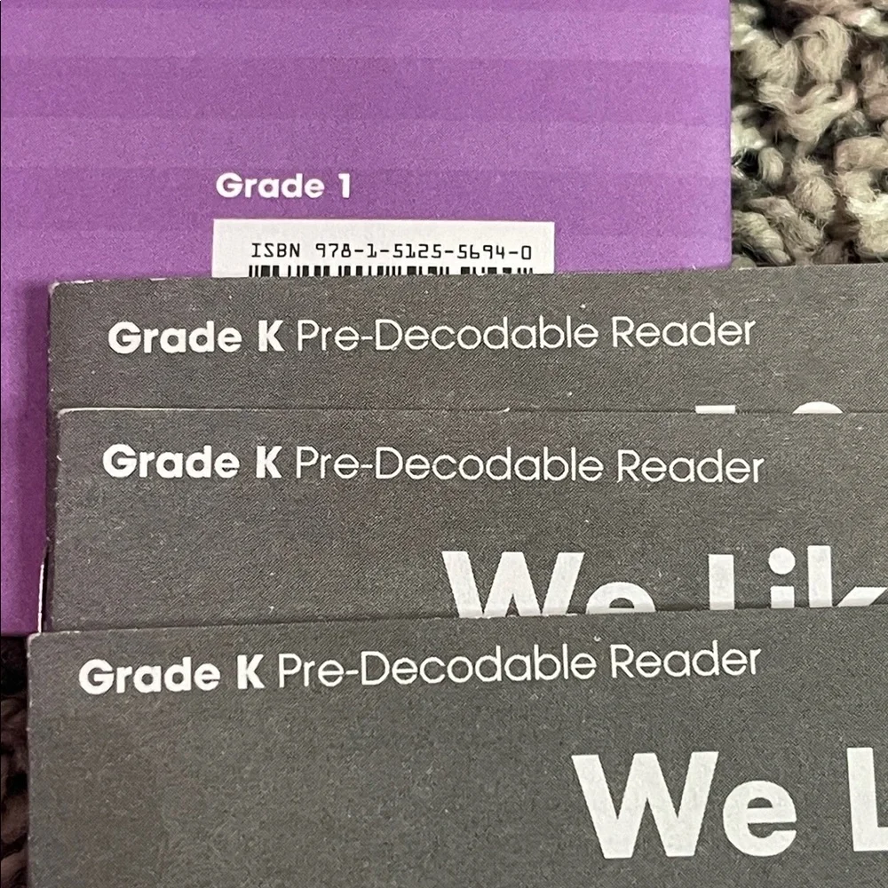 Homeschool bundle Kids books Kindergarten to 1st grade elementary learning books